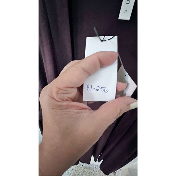 24Seven Comfort Apparel Womens Open Front Cardigan Brown Plus Size 1X P1-256 NWT - Picture 12 of 13